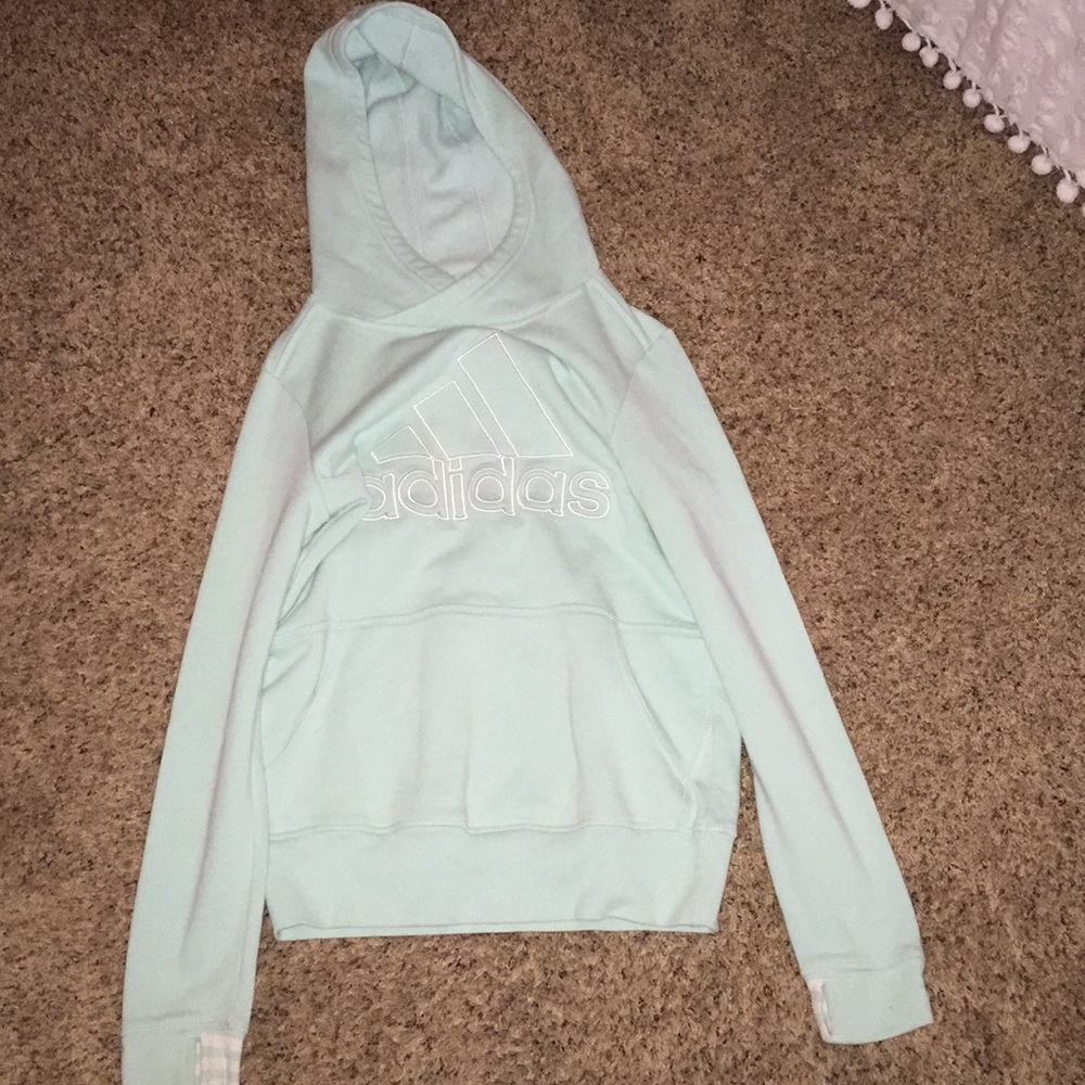 Light Blue Adidas Sweatshirt